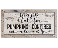 Every Year I Fall For - Canvas