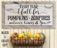 Every Year I Fall For - Canvas