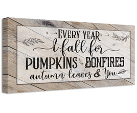 Every Year I Fall For - Canvas