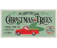 Farm Fresh Christmas Trees - Canvas