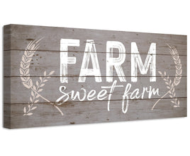 Farm Sweet Farm - Canvas