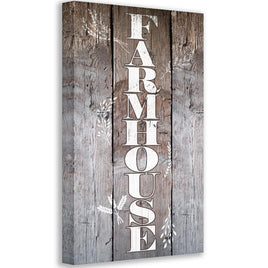 Farmhouse - Vertical - Canvas