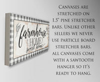 Farmhouse Home Sweet Home - Canvas