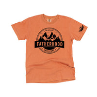 Fatherhood - The Greatest Adventure (sd) - Comfort Colors Tee