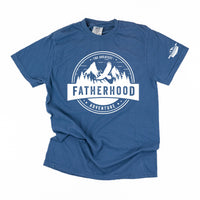 Fatherhood - The Greatest Adventure (sd) - Comfort Colors Tee