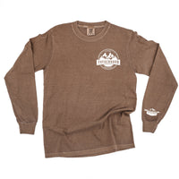 Fatherhood - The Greatest Adventure (wd) - Long Sleeve Comfort Colors Tee