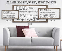 Fear Can Keep Us Up - Canvas