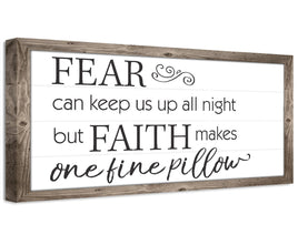 Fear Can Keep Us Up - Canvas