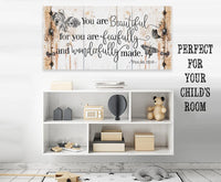 Fearfully and Wonderfully - Canvas