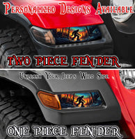 Bigfoot Jl and Gladiator Turn signal decal 53