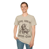 Feral Goblin Social Club T-shirt - With Toad