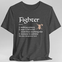 Fighter Class Definition D&D T-Shirt