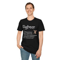 Fighter Class Definition D&D T-Shirt