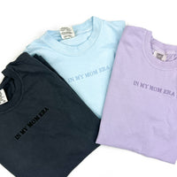 ✨ IN MY MOM ERA™ ✨ - Embroidered Comfort Colors Tee