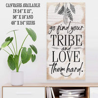Find Your Tribe - Canvas