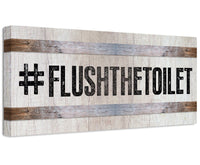 FlushTheToilet - Canvas