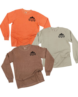 "Fly ____" (pocket) - (Choose Your Name) -Long Sleeve Comfort Colors Tee
