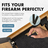 Hidden Gun Cabinet Put On The Full Armor Of God, Secure Concealed Ephesians 6:10 Gun Safe by Bellewood Designs