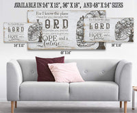 For I Know The Plans - Canvas