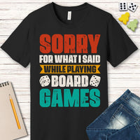 Funny Board Games T-Shirt