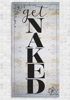 Get Naked - Canvas