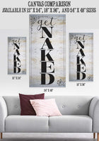 Get Naked - Canvas