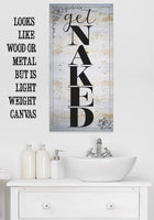 Get Naked - Canvas