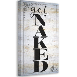 Get Naked - Canvas