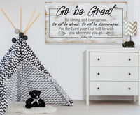 Go Be Great - Canvas