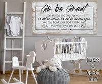 Go Be Great - Canvas