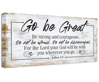 Go Be Great - Canvas