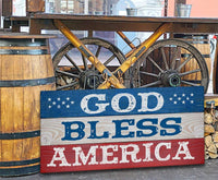 God Bless America - Canvas