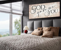 God Gave Me You - Canvas