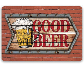 Good Beer - Metal Sign