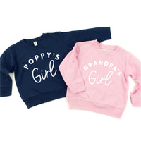 "____ Girl" - (Choose Your Grandpa Name) - Child Sweater