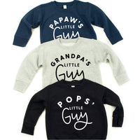 "____ Little Guy" - (Choose Your Grandpa Name!) - Child Sweater