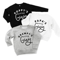 "____ Little Guy" - (Choose Your Grandpa Name!) - Child Sweater