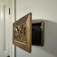 Concealed Moose Wall-Mounted Gun Cabinet – Secure Hidden Storage for Firearms