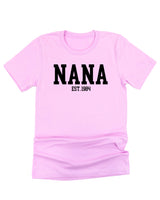 "(Choose Your Grandma Name) - Est. (Select Your Year)" - Unisex Tee