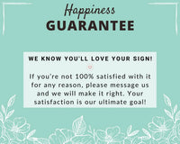 Name Sign - Custom Metal Sign, Split Letter, Wedding Gift