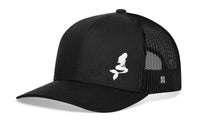 Mermaid Trucker Hat  |  Black  Snapback
