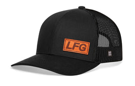 LFG Trucker Hat  |  Black Lets Go Snapback