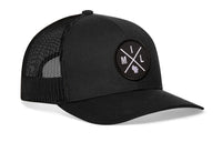Milwaukee Trucker Hat  |  Black MIL X Snapback