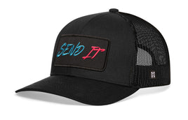 Send It Trucker Hat  |  Black  Snapback