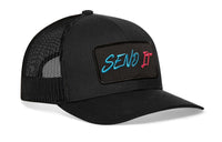 Send It Trucker Hat  |  Black  Snapback