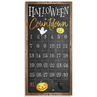 Halloween Countdown - Canvas