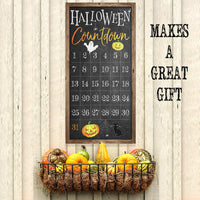 Halloween Countdown - Canvas