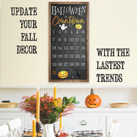 Halloween Countdown - Canvas