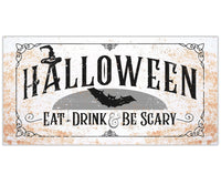 Halloween Eat Drink Be Scary - Canvas