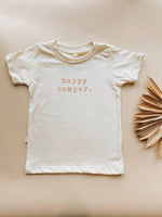 Happy Camper Clay Organic Cotton Short Sleeve Toddler T-Shirt